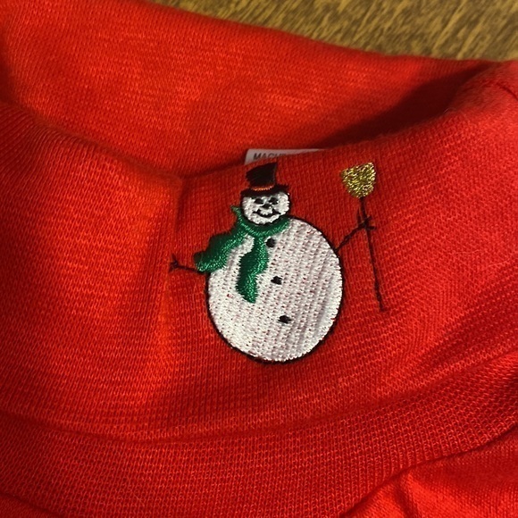 Vintage Snowman‎ Turtleneck - Women’s size medium - Picture 2 of 5